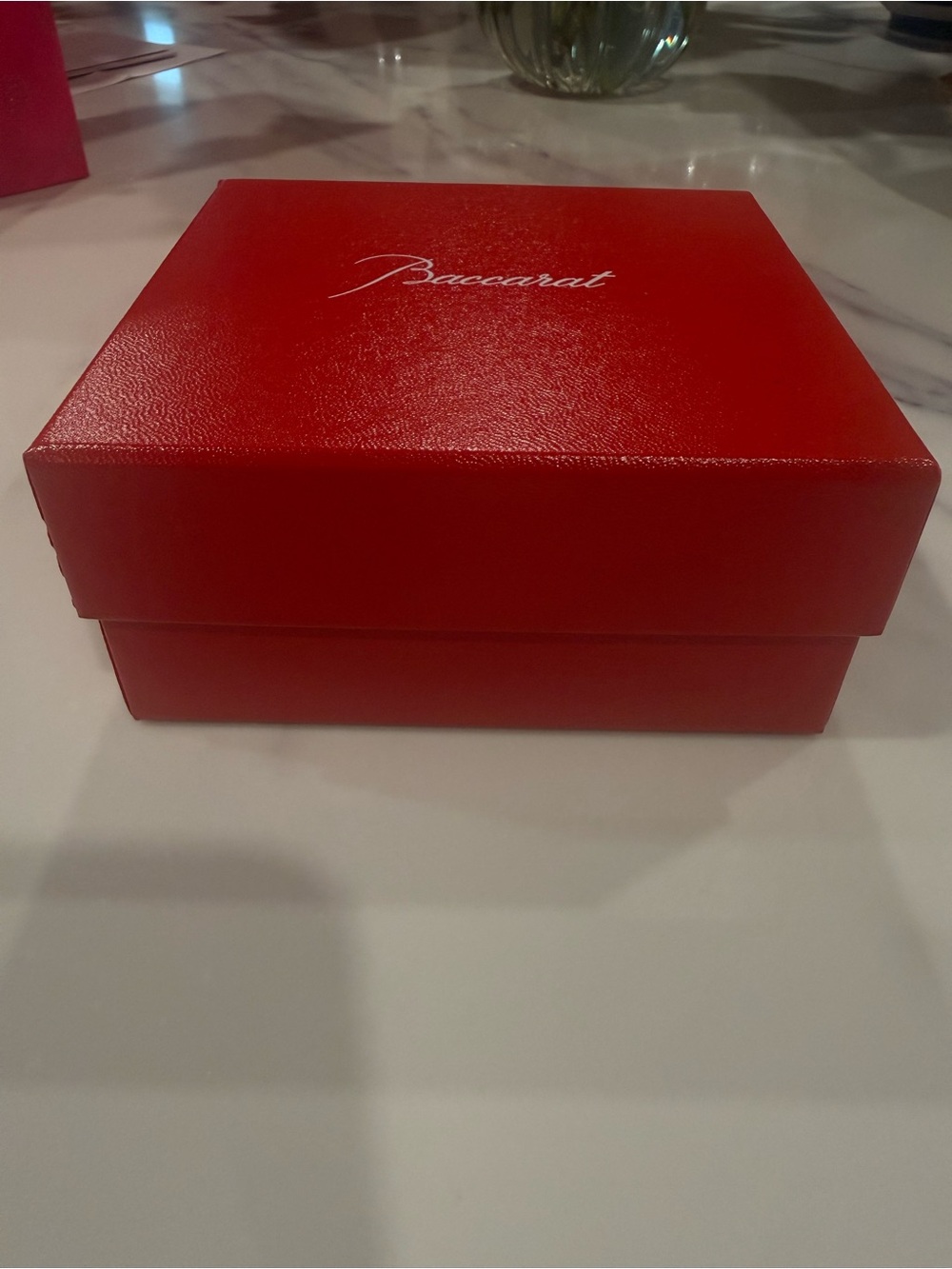 Baccarat Red Box with Script Logo - Picture 4 of 15